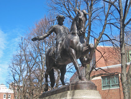 Paul Revere Statue