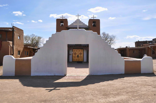 Taos Pueblo Village Church