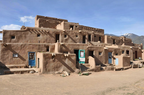 Taos Pueblo Village