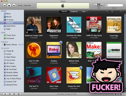 iTunes Fuckers!