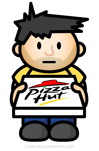 DAVETOON: Lil' Dave Delivers Pizza Hut