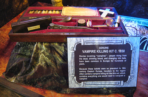 Ripley's Vampire Killing Kit with Cross and Holy Water