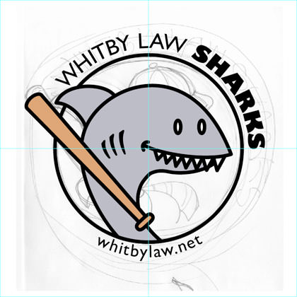 Whitby Law Sharks adding type