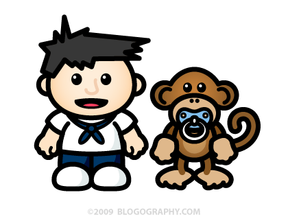 Baby Dave and Naughty Monkey