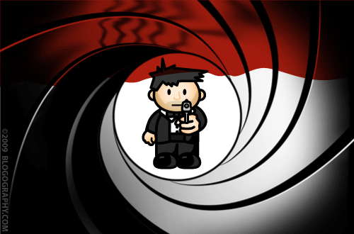 DAVETOON: Lil' Dave is James Bond