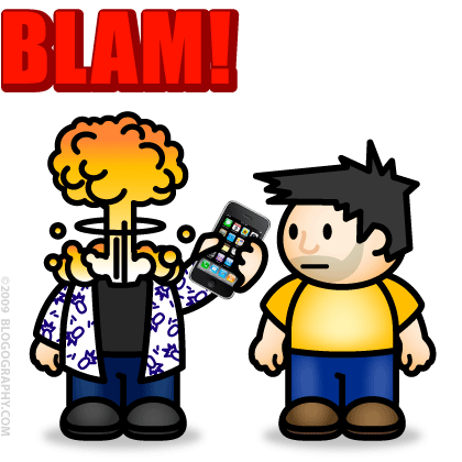 BLAM! PC's head explodes
