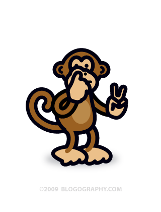 DAVETOON: Monkey Picking Peace