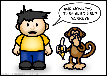 DAVETOON: Okay, Doctors Without Borders also helps monkeys!