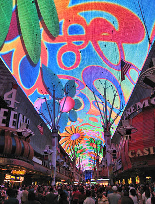 Fremont Street Experience!