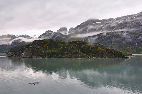 Island in Glacier Bay