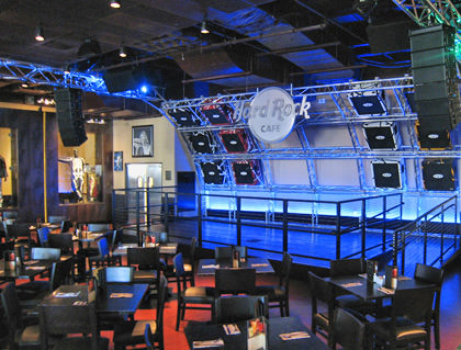 Hard Rock Cafe on The Vegas Strip