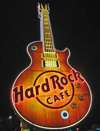 Hard Rock Cafe Vegas Guitar