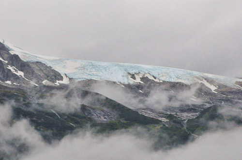 Harding Glacier in Skagway