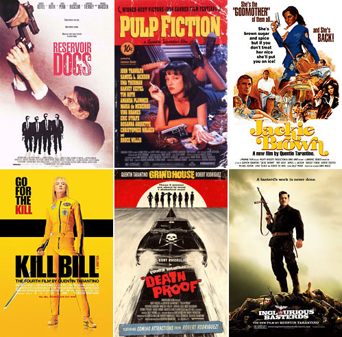 Tarantino Movie Posters