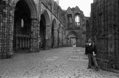 Dave at Holyrood Palace