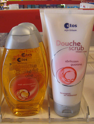 Douche Oil and Douche Scrub