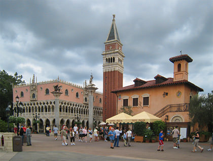 Disney Epcot's World Showcase: ITALY