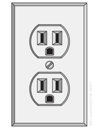 DAVETOON: Electical Power Outlet