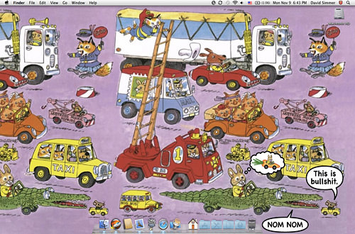 Dave's Richard Scarry Desktop