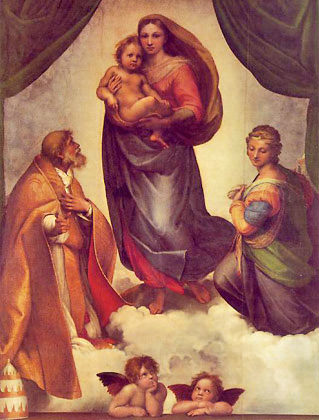 Sistine Madonna by Raphael