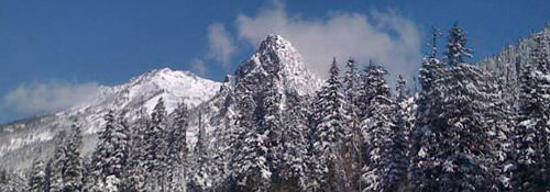 Cascade Mountains in Washington