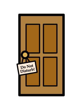 DAVETOON: Door with a 