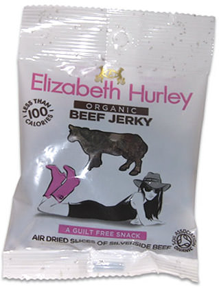 Elizabeth Hurley Beef Jerky