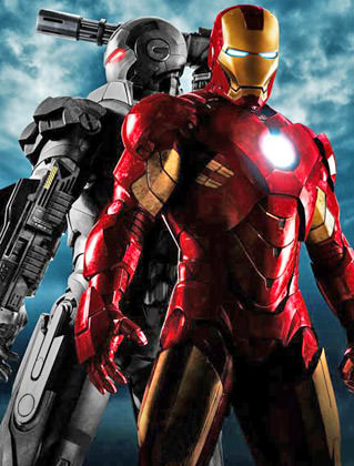 Iron Man and War Machine Poster