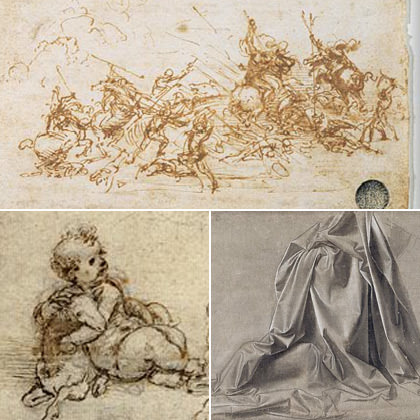 Sketches by Leonardo Da Vinci