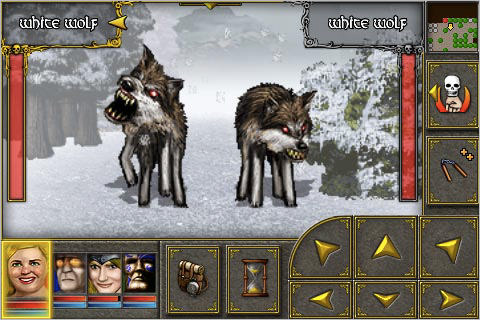 Undercroft for iPhone White Wolves Attack!