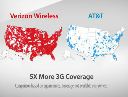 Verizon 3G Map