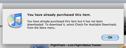 iTunes STUPIDITY ALERT!