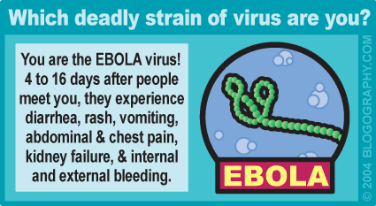 Deadly Disease Quiz - EBOLA