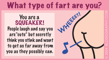 Fart Quiz - SQUEAKER