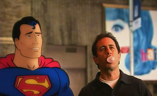 Jerry Seinfeld and Superman