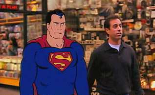 Jerry Seinfeld and Superma