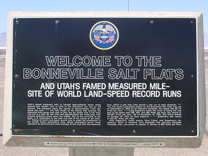 Bonneville Salt Flats