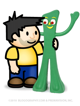 DAVETOON: Lil' Dave and Gumby!