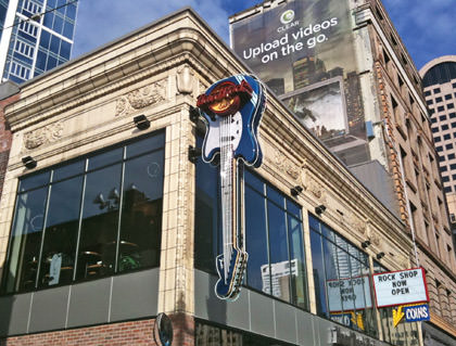 Hard Rock Cafe Seattle Guitar