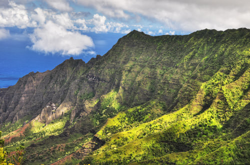 Kalalau Lookout HDR Photo