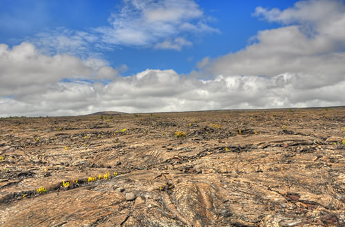 Hawaiian Volcanos National Park HDR Photo