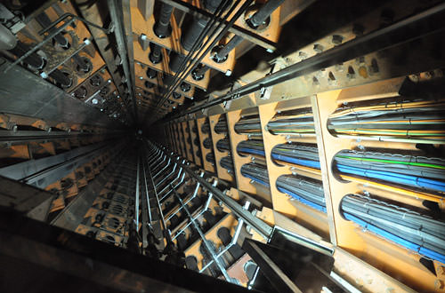 Atomium Elevator Shaft