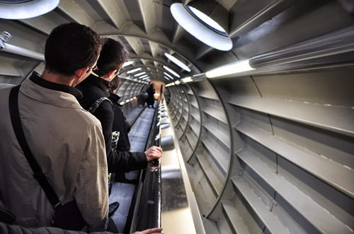 Atomium Interior Stairs