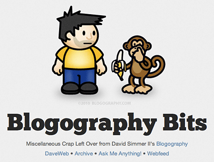 Blogography Bits Tumblr Header