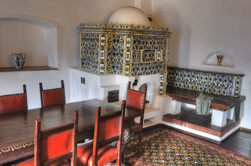 Dracula's Bran Castle Dining Room