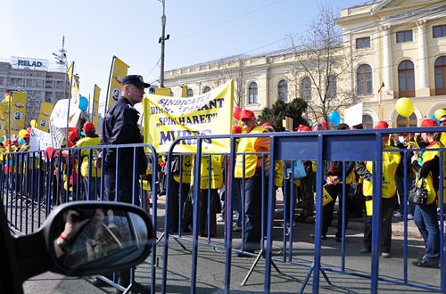 Teacher's Strike in Bucharest