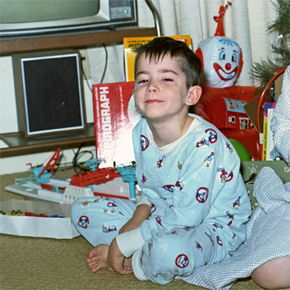 Scary Clown Blow-Up Chair!