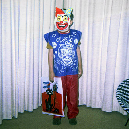 Scary Clown Halloween Mask