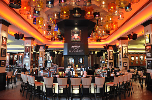 Hard Rock Cafe Bucharest Interior