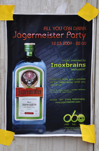 Jagermeister All You Can Drink Party!